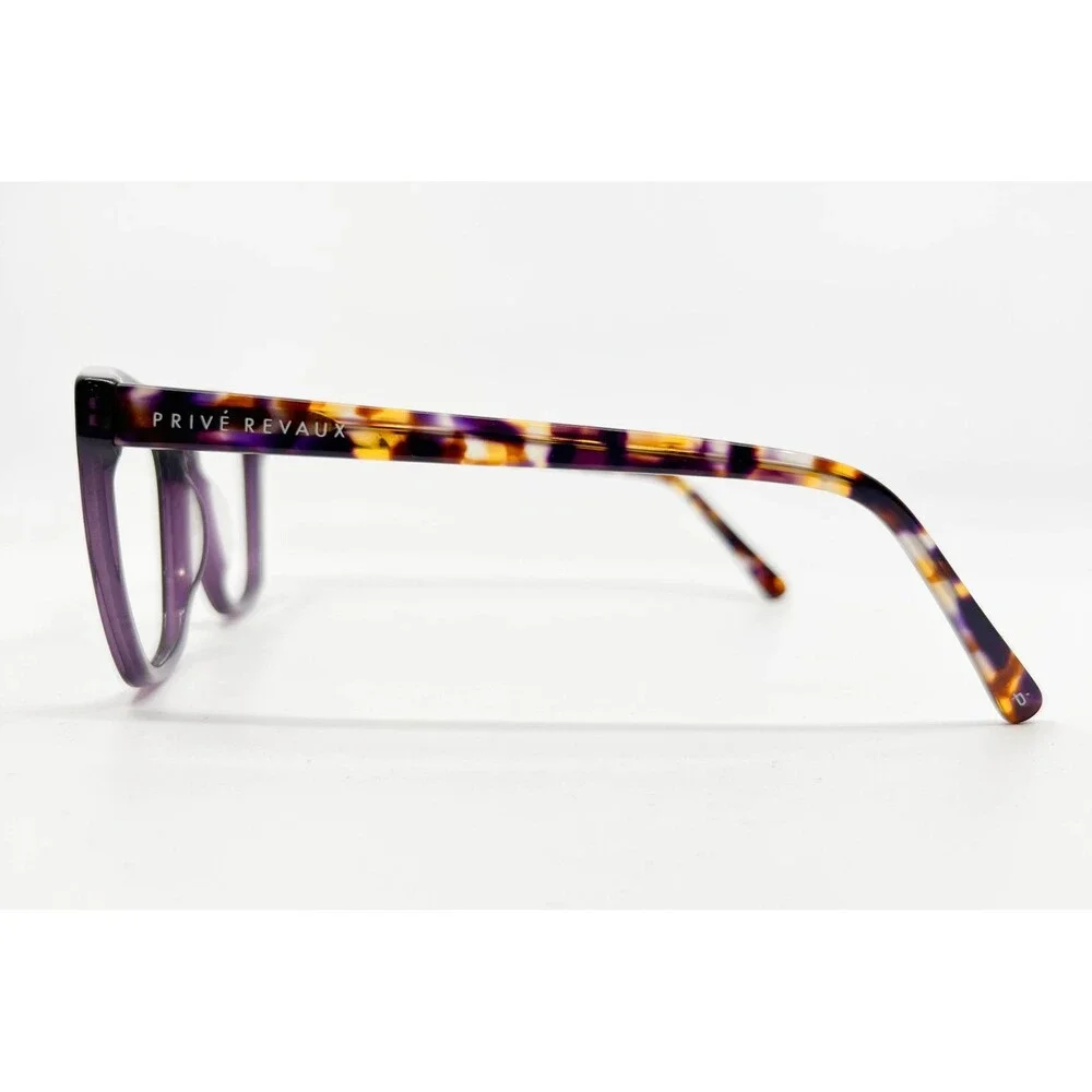 Prive Revaux Eyeglasses Womens Purple The Holly Cat Eye 53-18-140